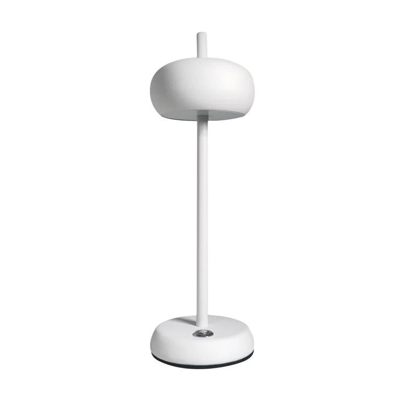 Circular Table Lamp LED Art Design Cordless Table Lamp Bedside Lamp Bedroom Lamp Portable Desk Lamp Home Decoration